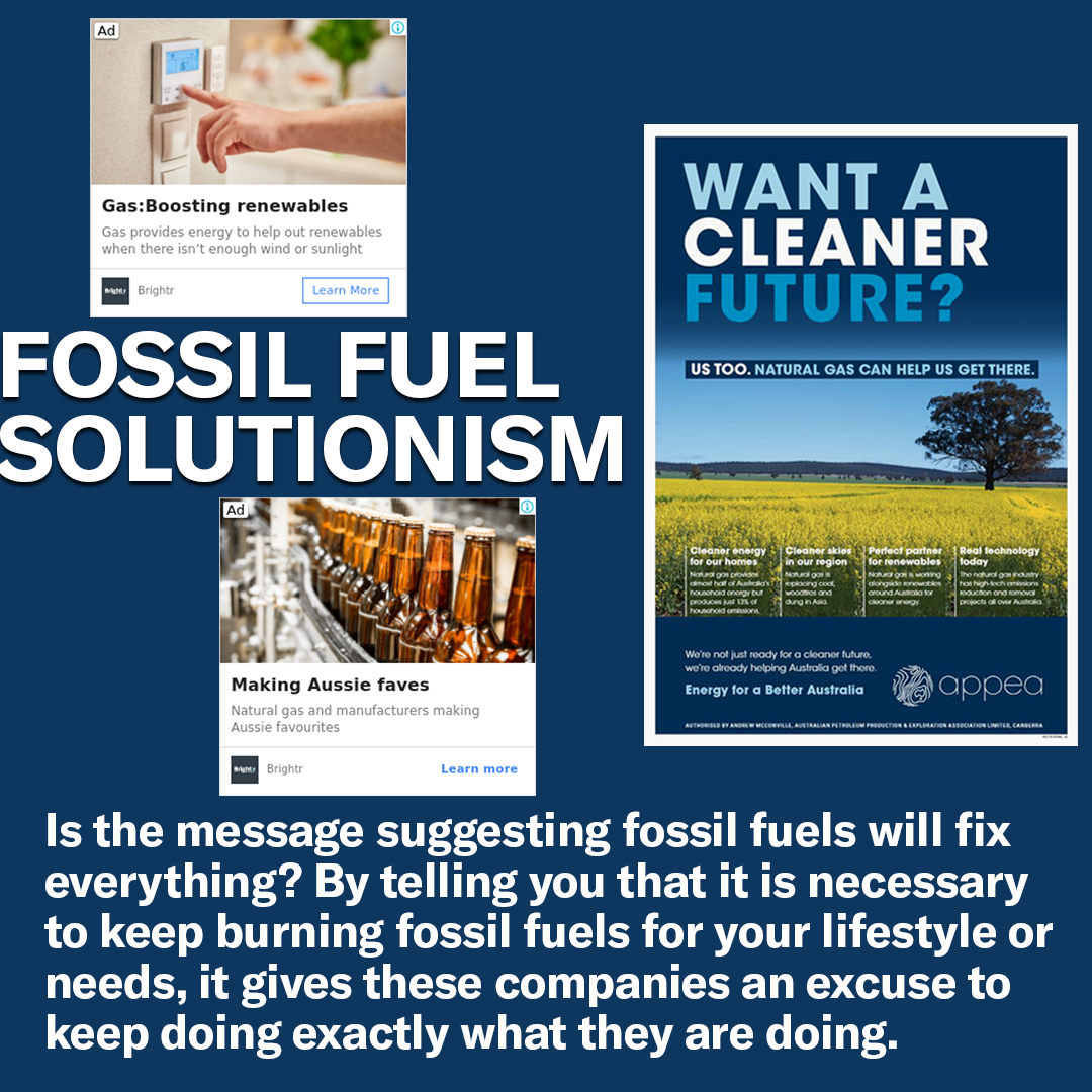 APPEA ads offering fossil fuel solutionism