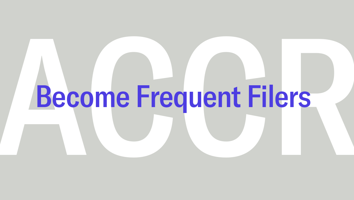 Become Frequent Filers